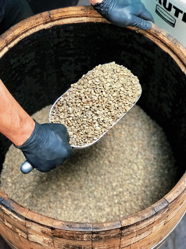 Trending BarrelAged Coffees Fresh Cup Magazine