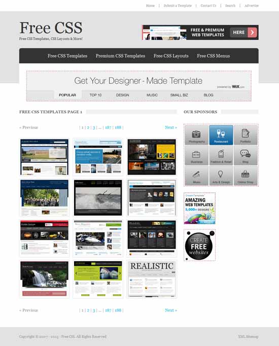 Website Templates Free Download With Source Code