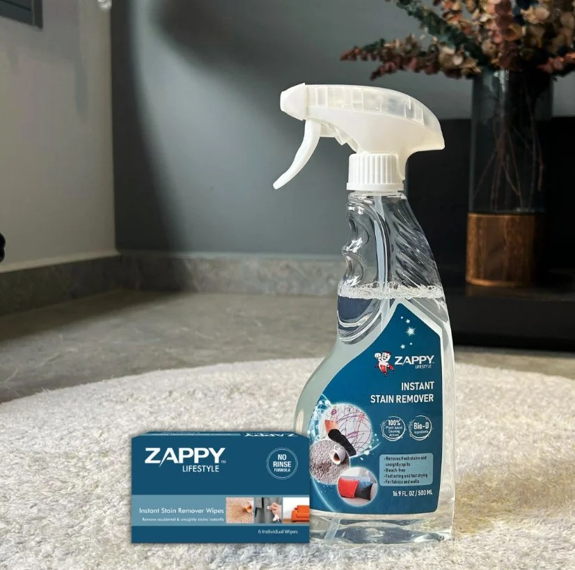 Zappy Instant Stain Remover The Viral Sensation Freshening Industries