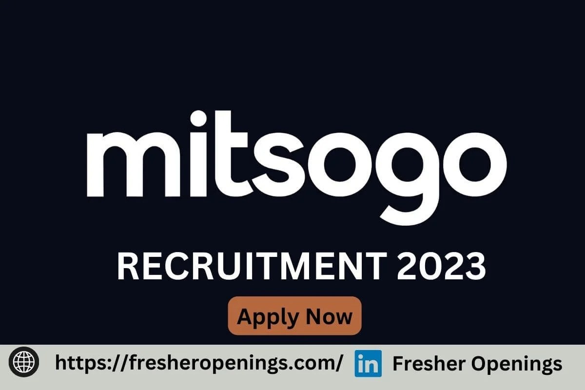 Mitsogo Company Hiring Latest Off Campus Hiring Batch, 51 OFF