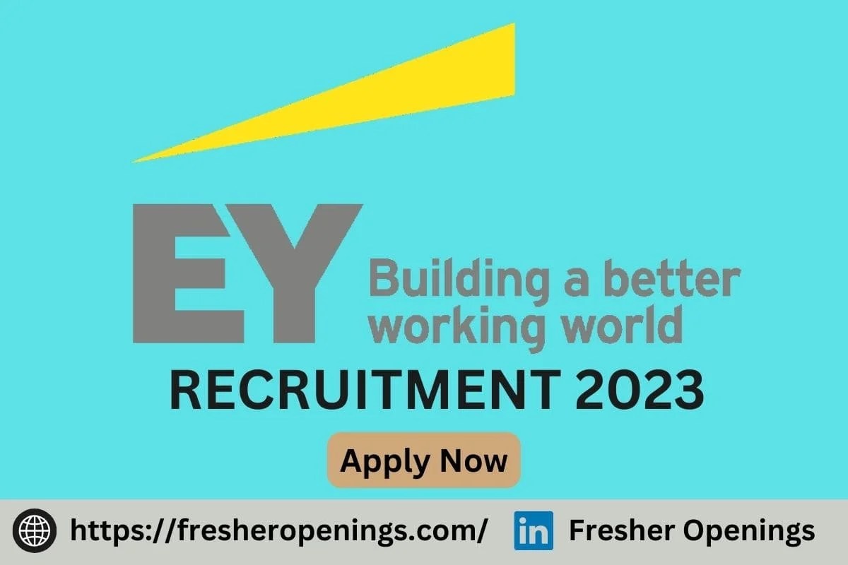 EY Fresher Jobs Opportunities 20232024 Hiring for Freshers