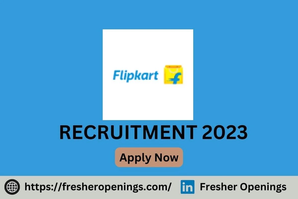 Flipkart Entry Level Jobs 20232024 Hiring as HR Partner Apply Today
