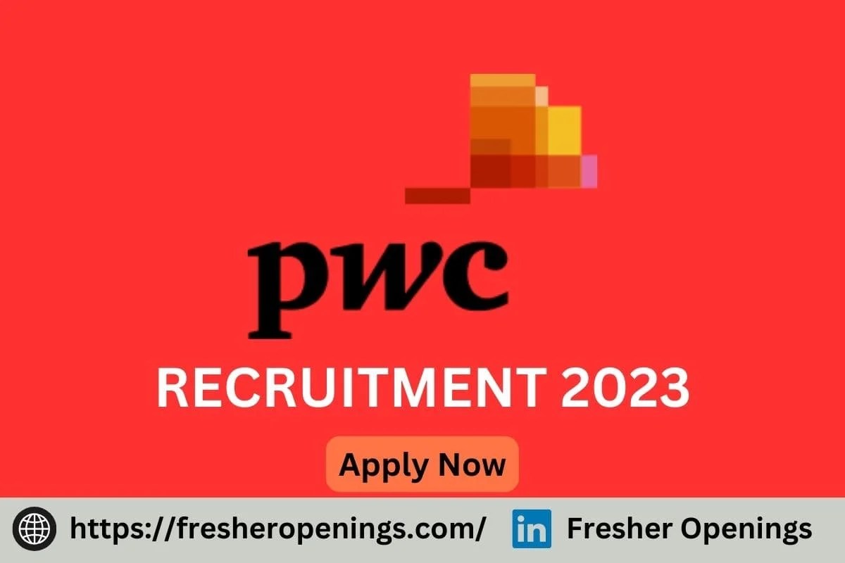 PWC Jobs Careers 20232024 Off Campus Driving Drive Apply Today