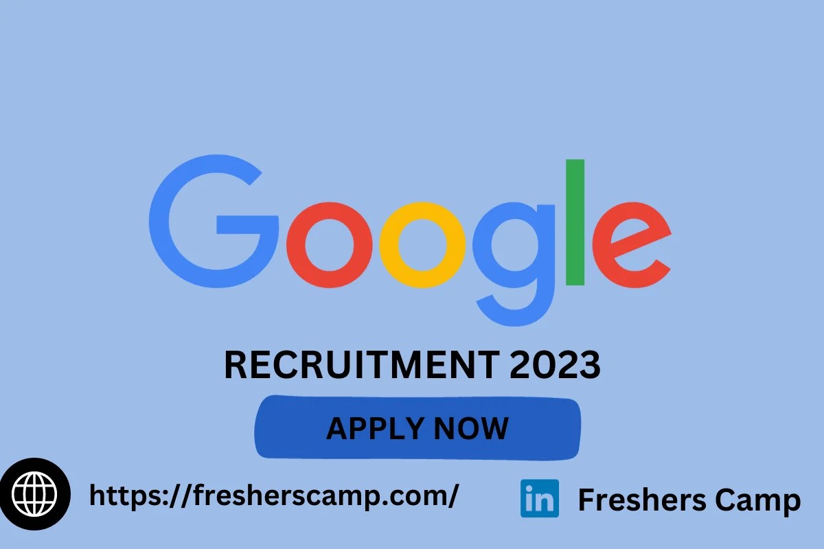 Google Summer Internship 2024 Hiring for Freshers in Digital