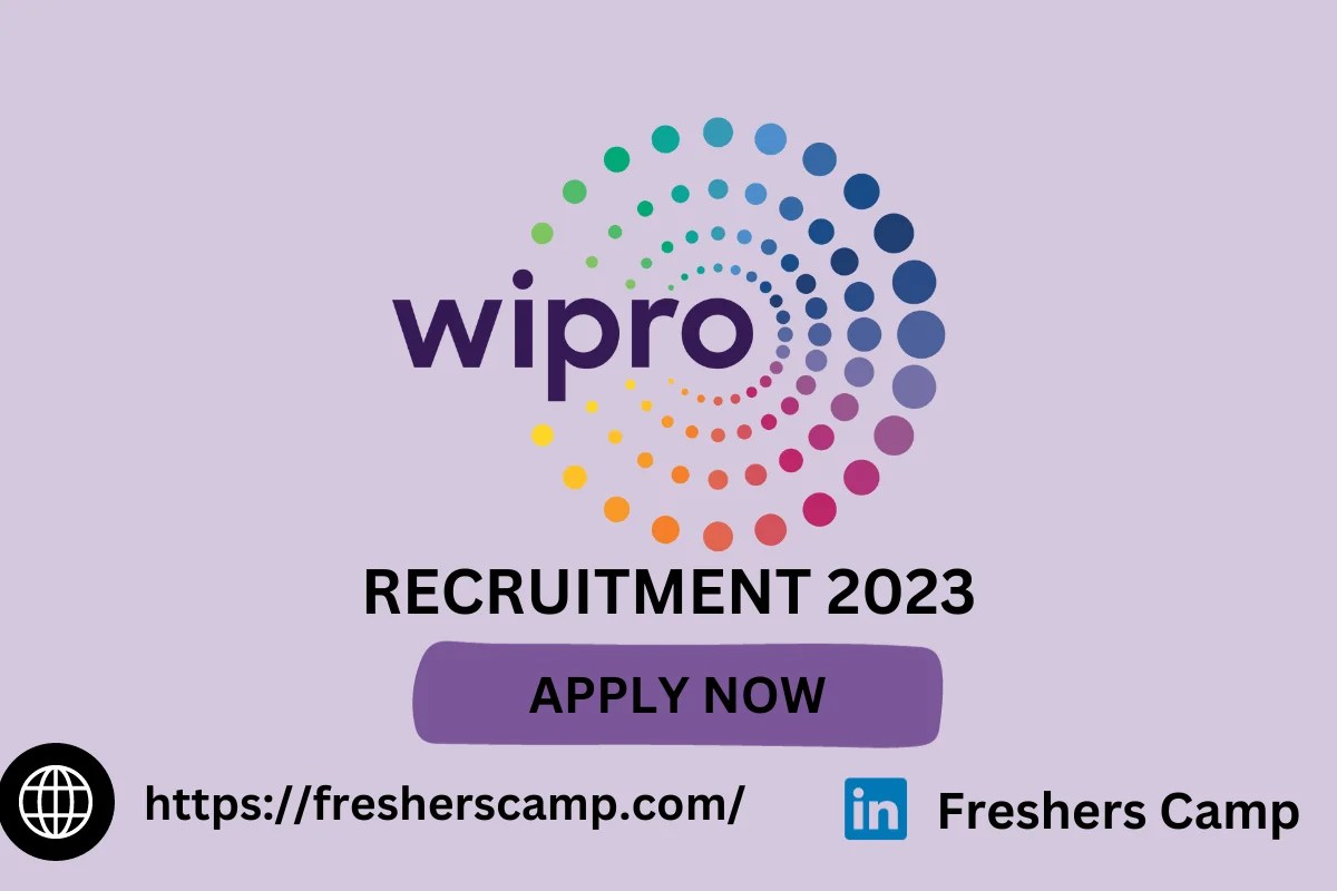 Wipro Off Campus Freshers Recruitment 2023 Hiring Freshers for