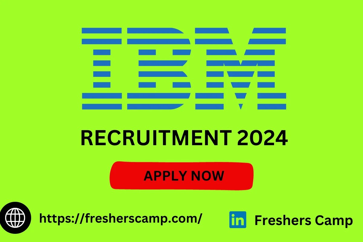 IBM Freshers Hiring Drive 2024 Hiring Freshers as Procurement