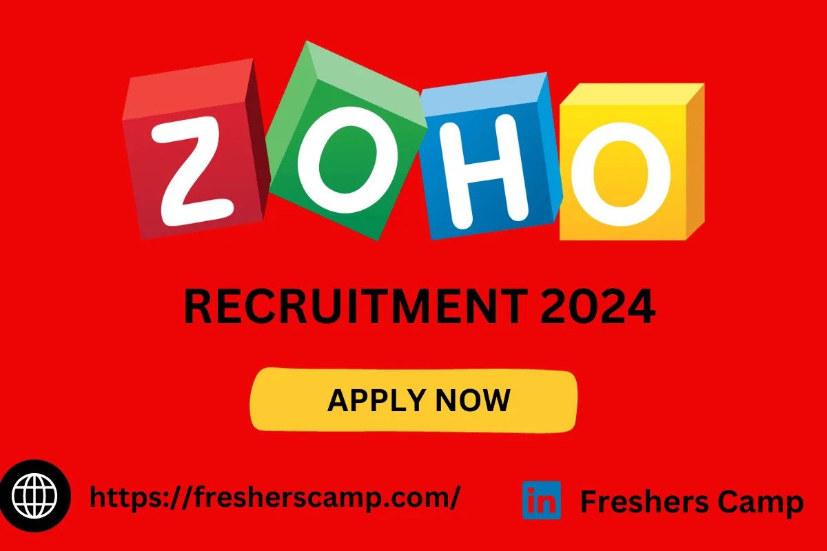 ZOHO Off Campus Freshers Registration 2024 Recruitment for Technical