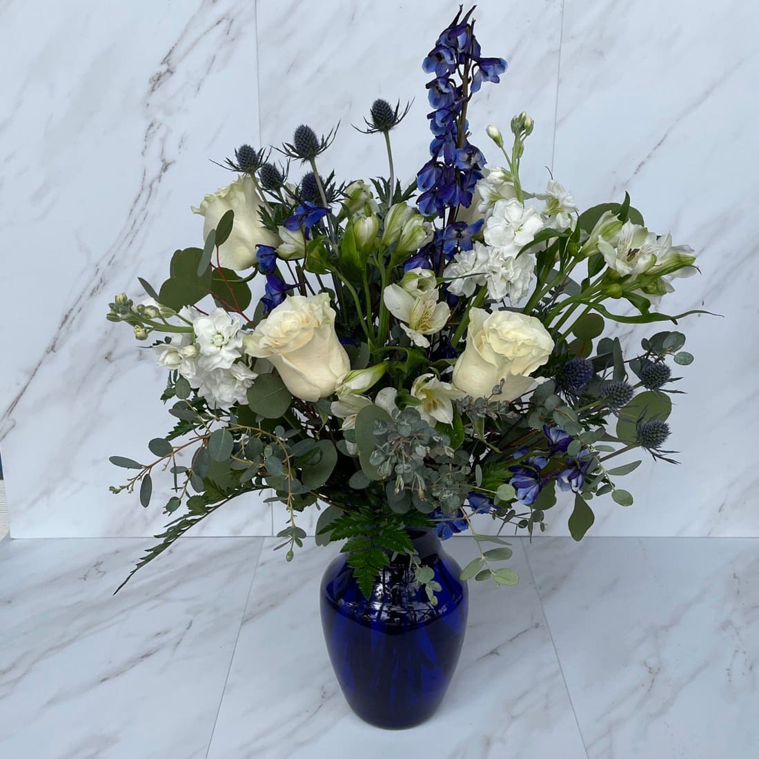 Blue Reflection Fresh Flowers by Anna