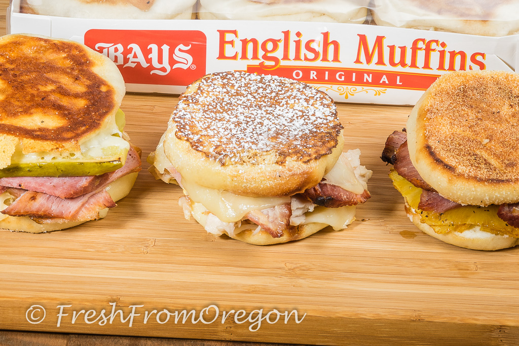 Bays English Muffins perfect for your Lunch Box! Fresh From Oregon