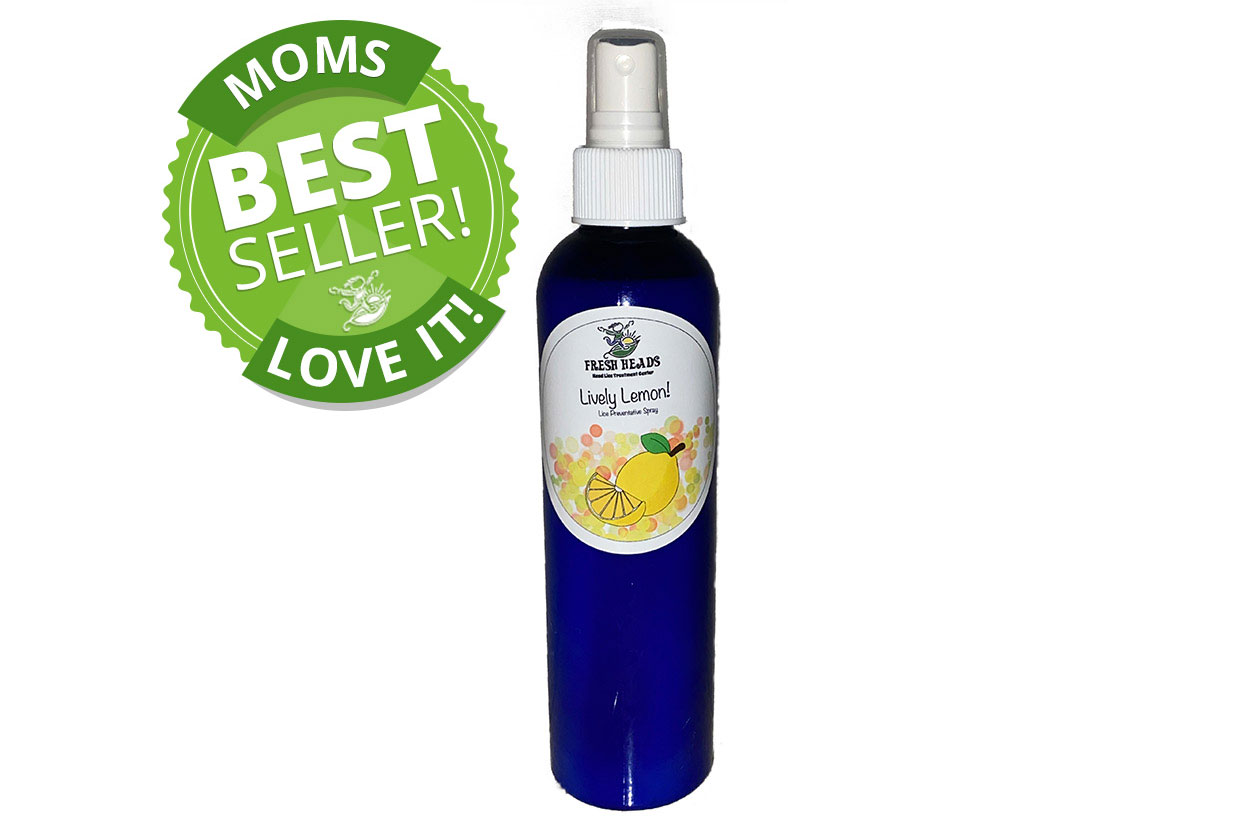 Fresh Heads Lively Lemon! Lice Preventative Detangling Spray