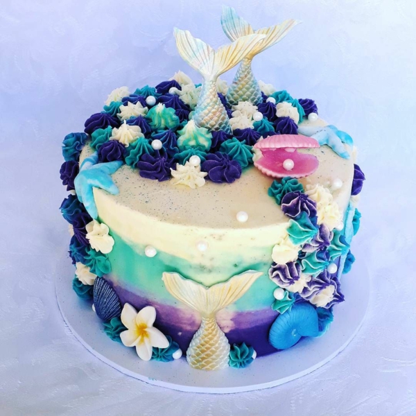 Meerjungfrau Torte und Muffins 3 Rezepte und 55 kreative und leckere