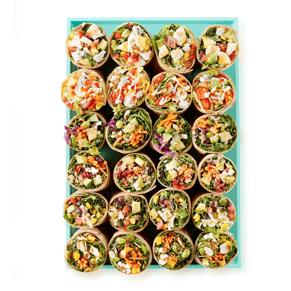 Catering menu Wrap Platters Freshii