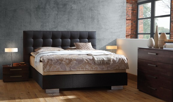 Box Spring Bett 25 Ideen für modernes Schlafzimmer mit boxspring Bett fresHouse