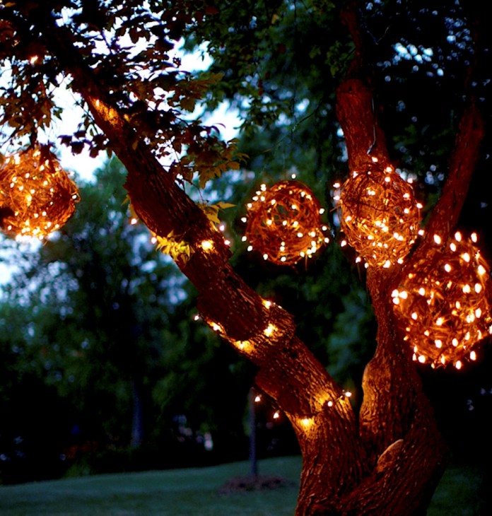 Orb Lighting Ideas for Pool and Patio