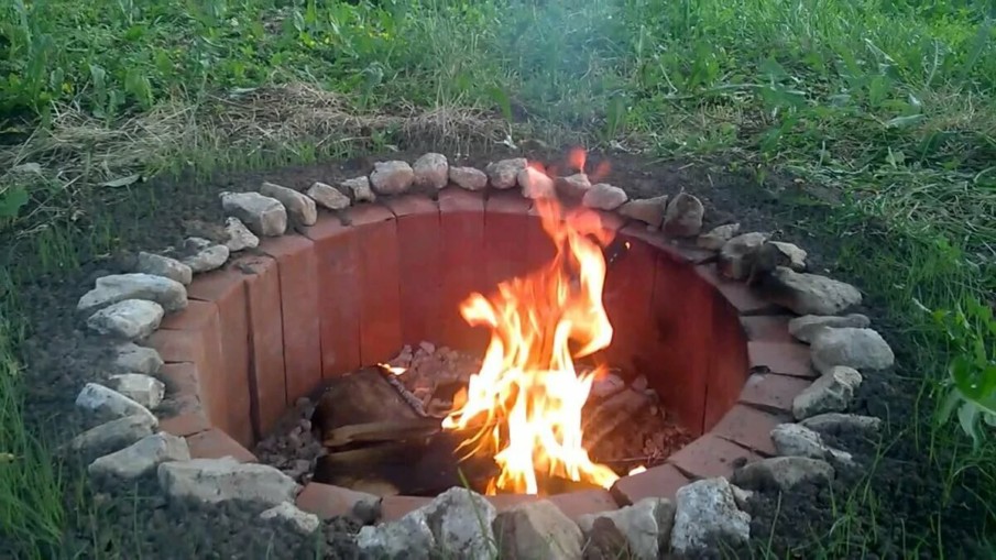 Top 40 DIY Fire Pit Ideas Stacked, Inground and Above Ground Designs