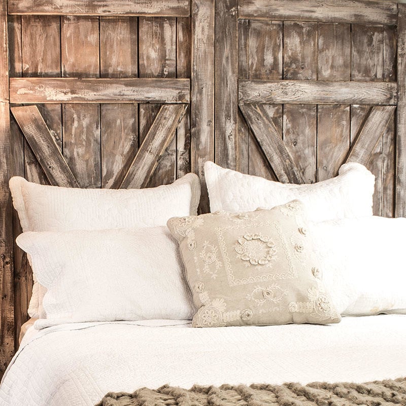 9 Inexpensive DIY Headboard Ideas