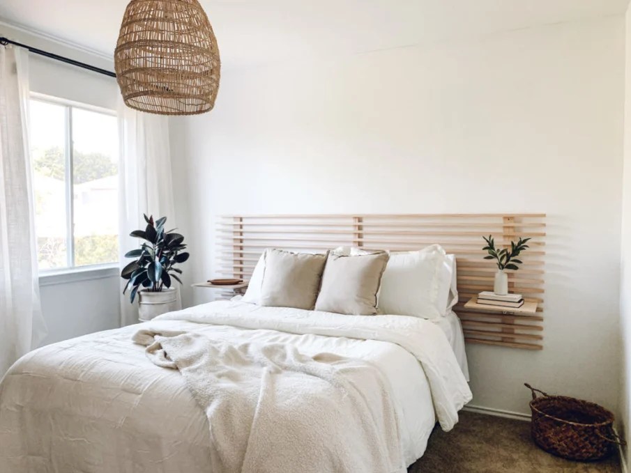 9 Inexpensive DIY Headboard Ideas