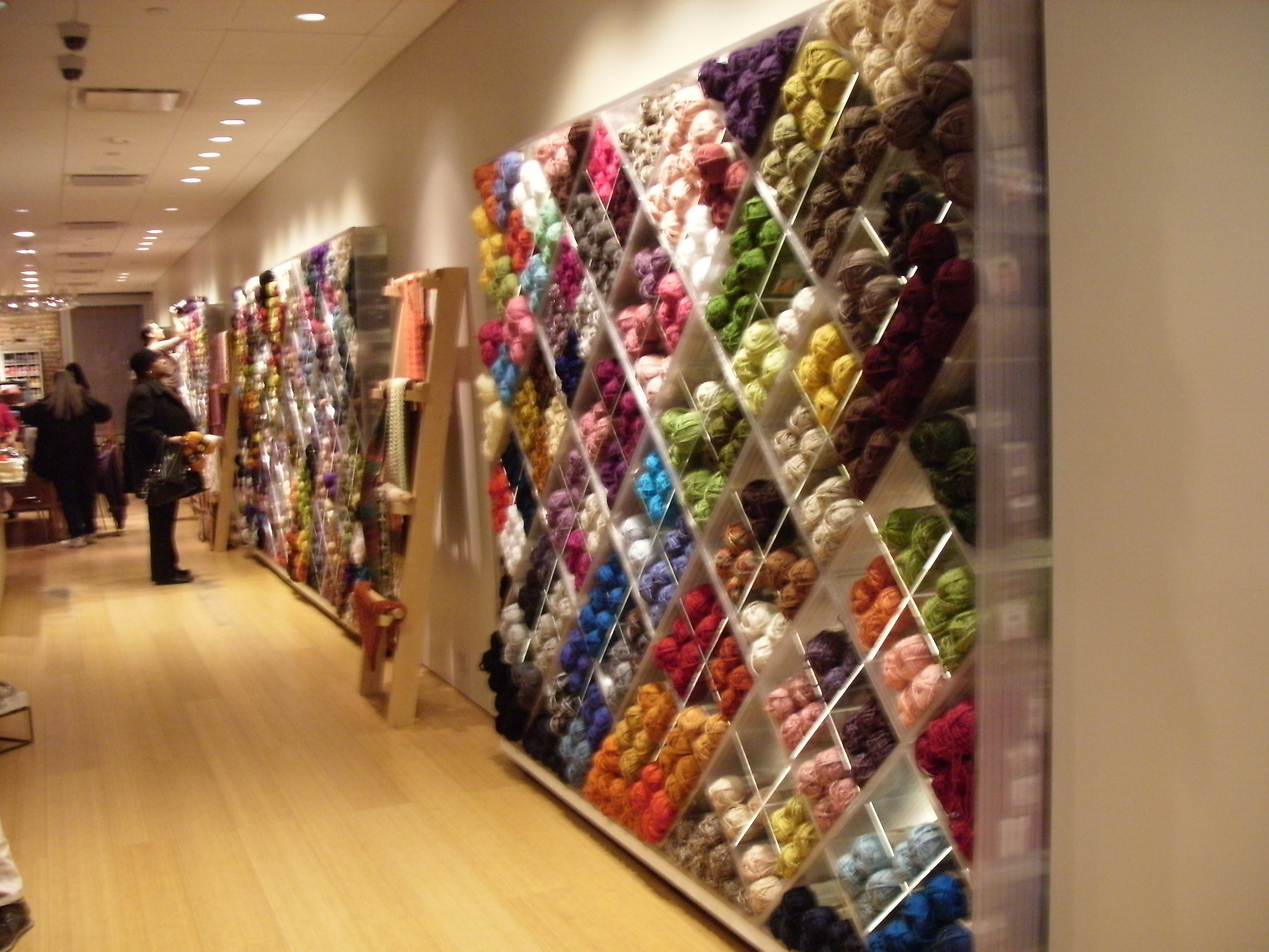 Lion Brand Studio Store Visit FreshStitches