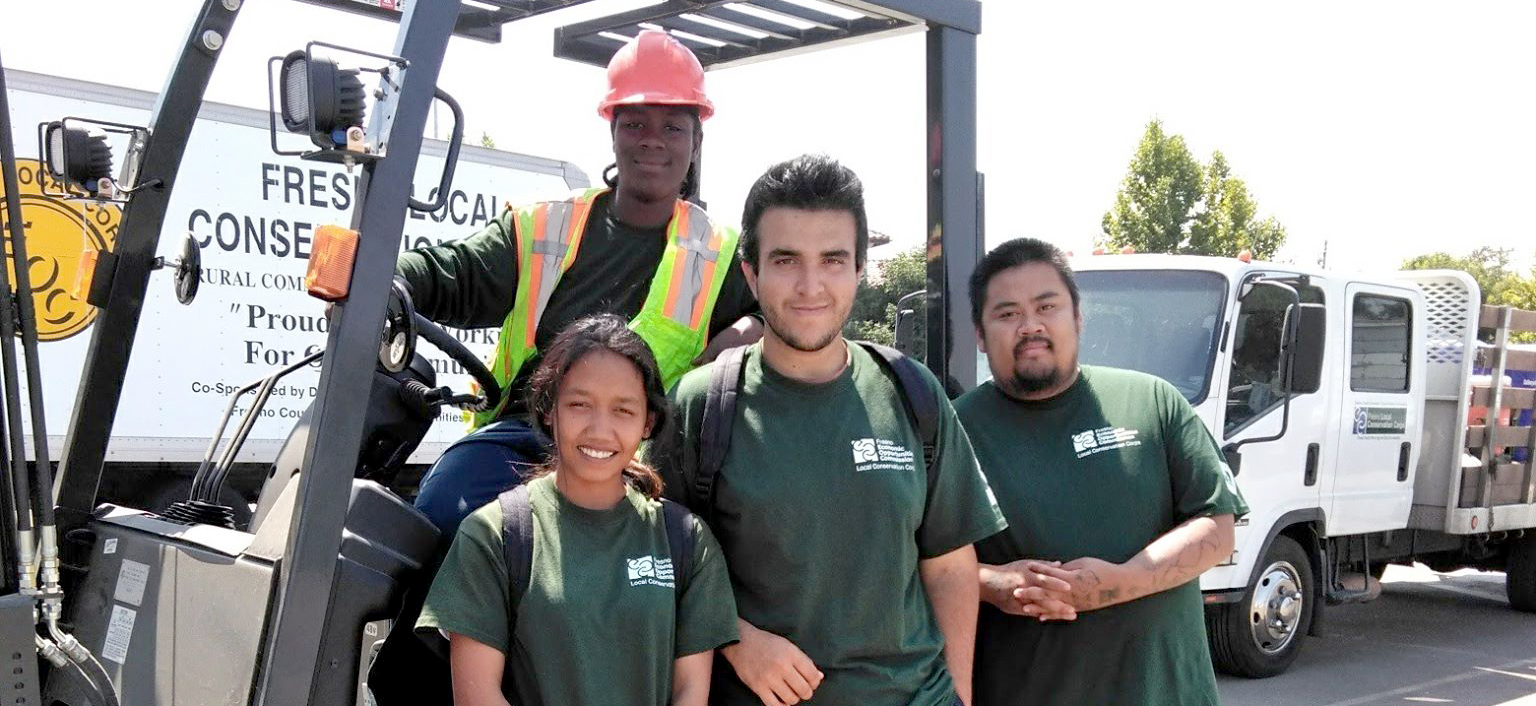 Fresno EOC Local Conservation Corps/YouthBuild Fresno receives 1.1