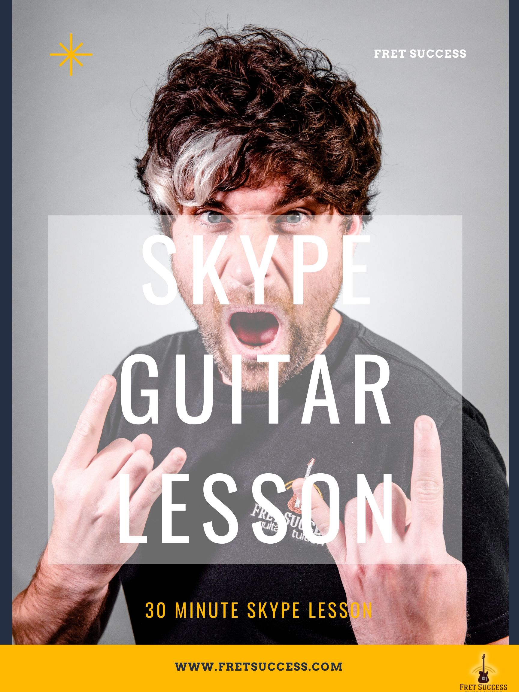 Guitar Lesson Skype/Zoom) Fret Success Guitar Tuition