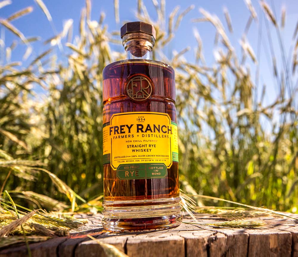 Straight Rye Whiskey Frey Ranch Whiskey
