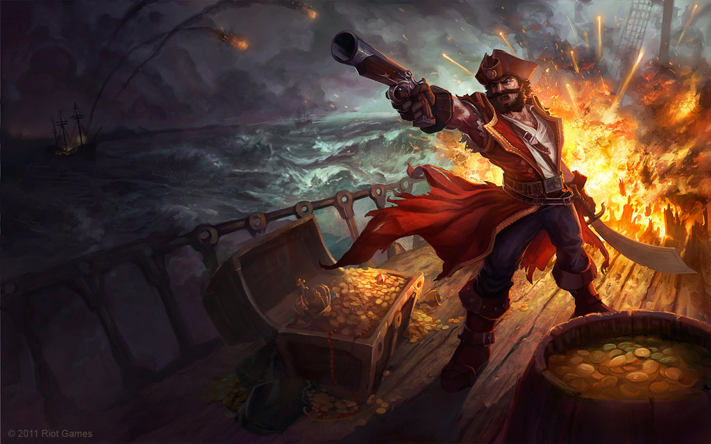 Gangplank Splash Art - - Fribly