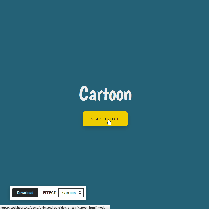 Animated Transition Effects Coding Fribly