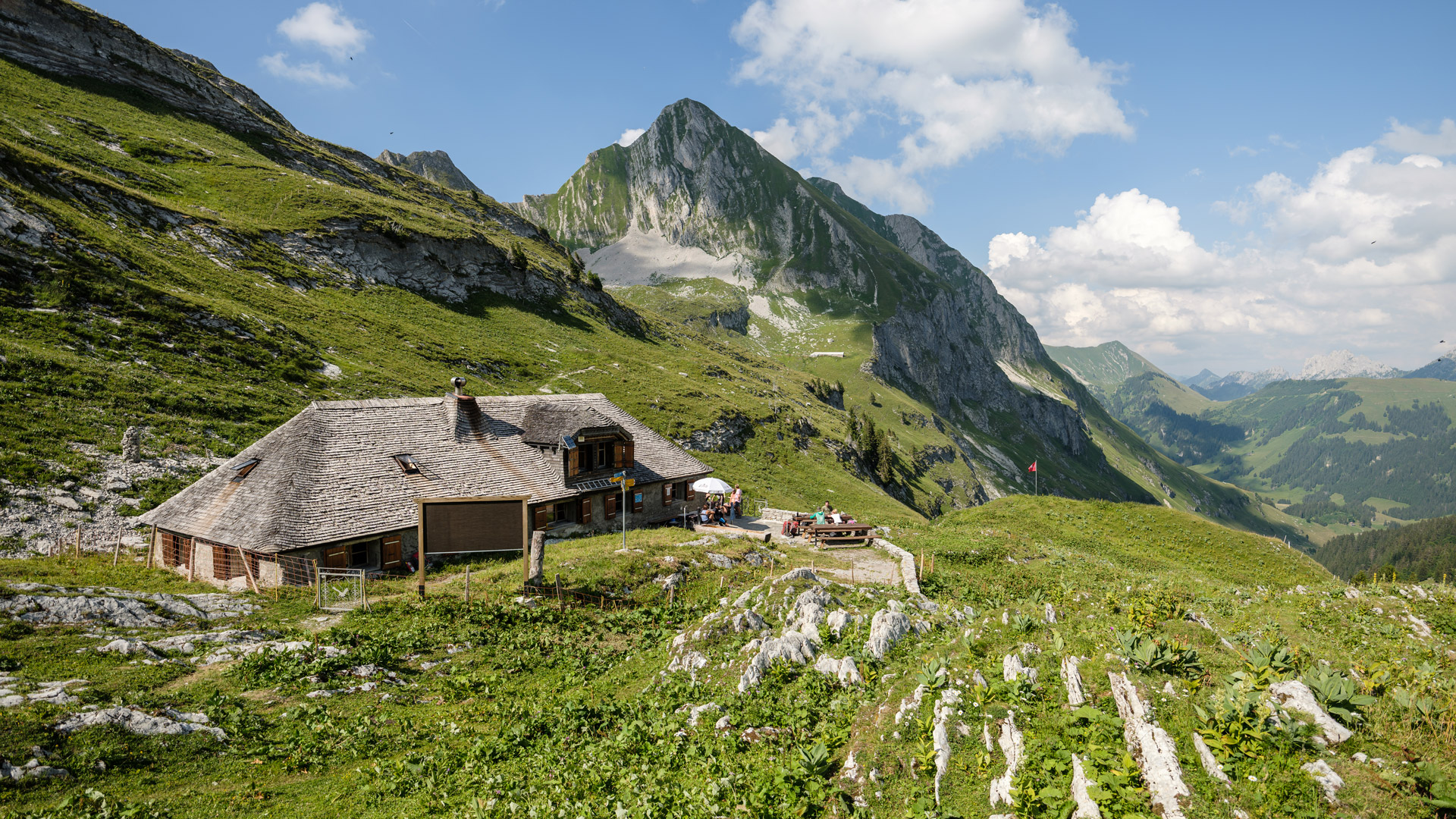 Alpine huts Region of Fribourg