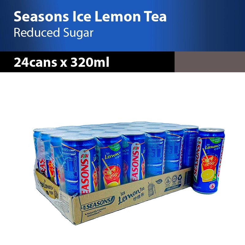 F&N Seasons Ice Lemon Tea(reduced sugar) fridaye