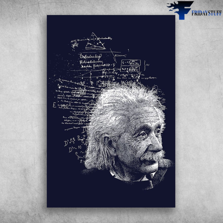Science Passion Albert Einstein Scientist And Inventor Canvas, Poster