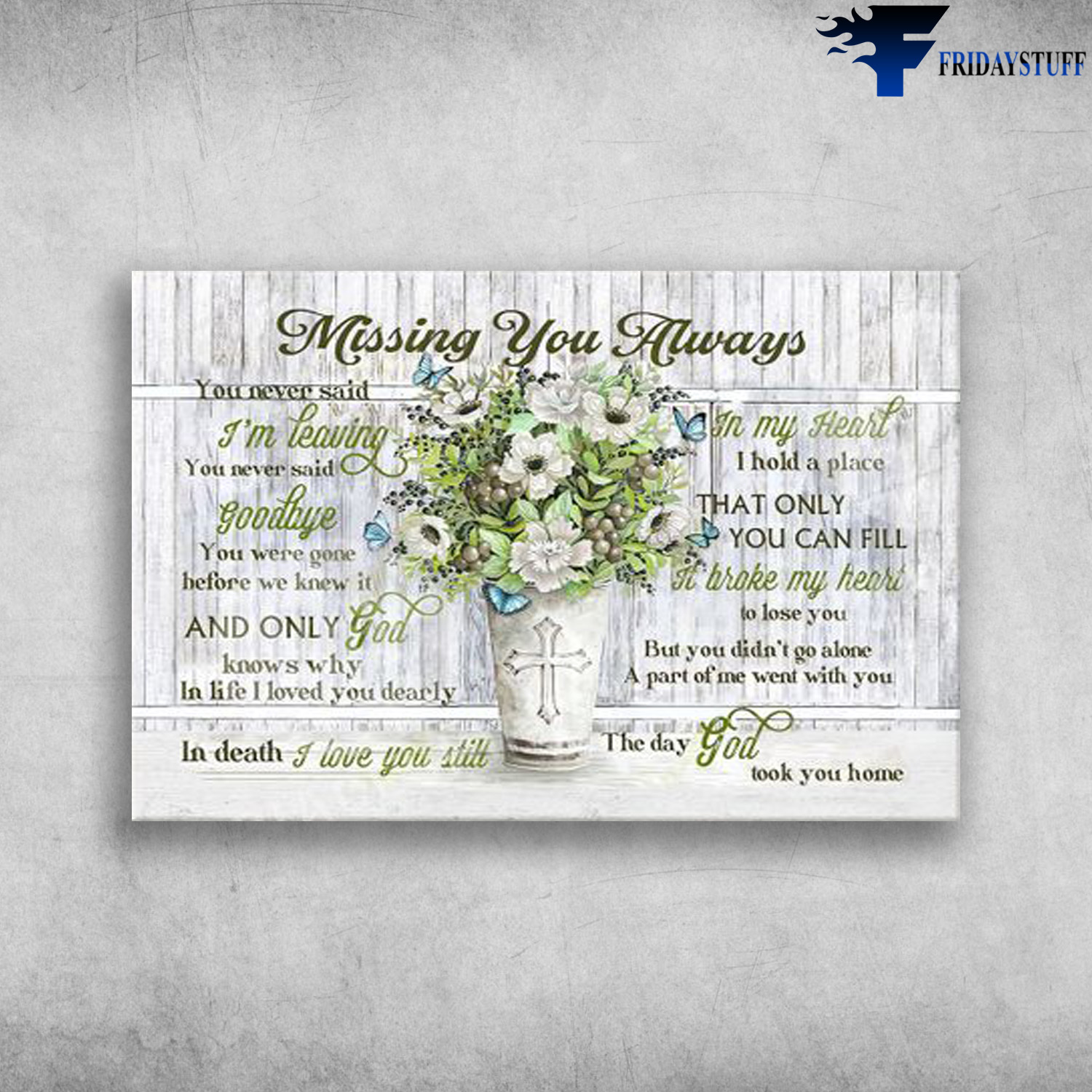 Missing You, You Never Said I'm Leaving, You Never Said Goodbye