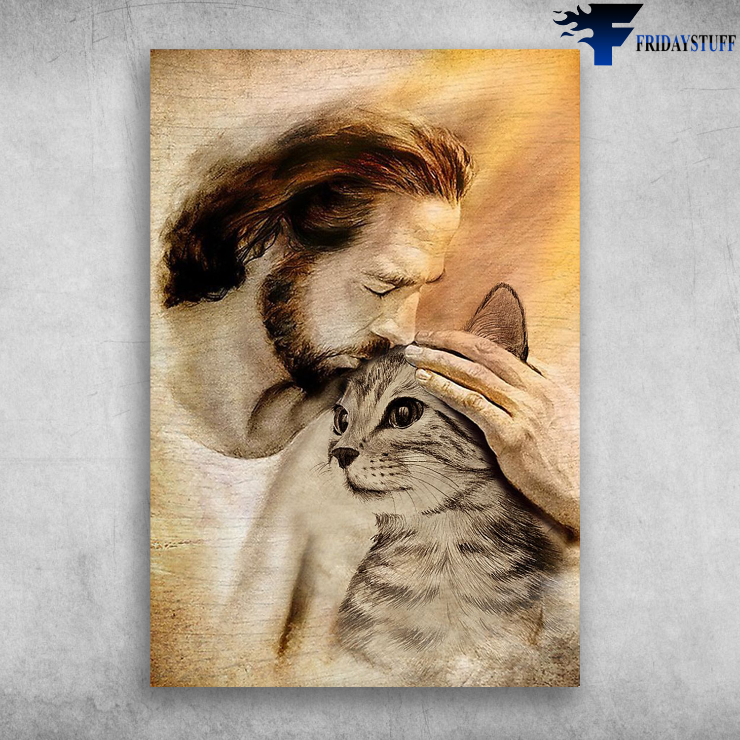 God Loves Cat Cat And Jesus FridayStuff