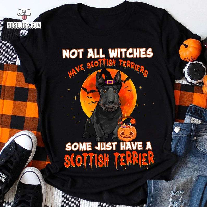 Scottish Terrier, Halloween Costume Not all witches have scottish