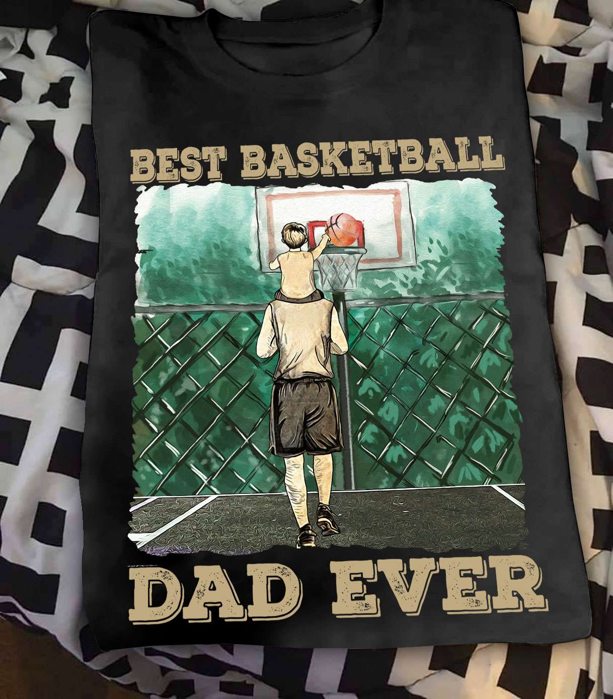 Basketball Dad Son Best basketball dad ever Shirt, Hoodie, Sweatshirt