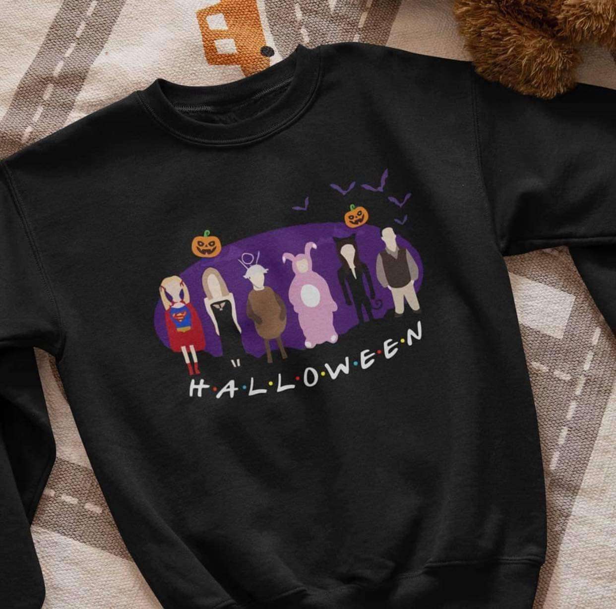 Horror Movie Character Halloween Night, Halloween Costume Shirt