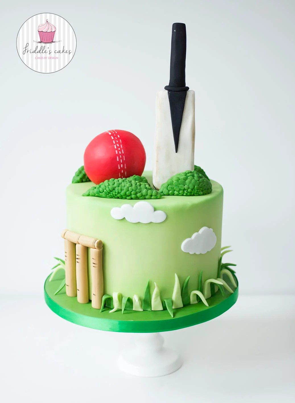 Cricket cake Friddle's Cakes