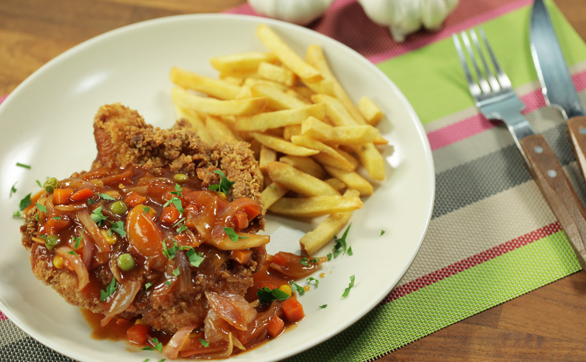 Hainanese Chicken Chop FriedChillies