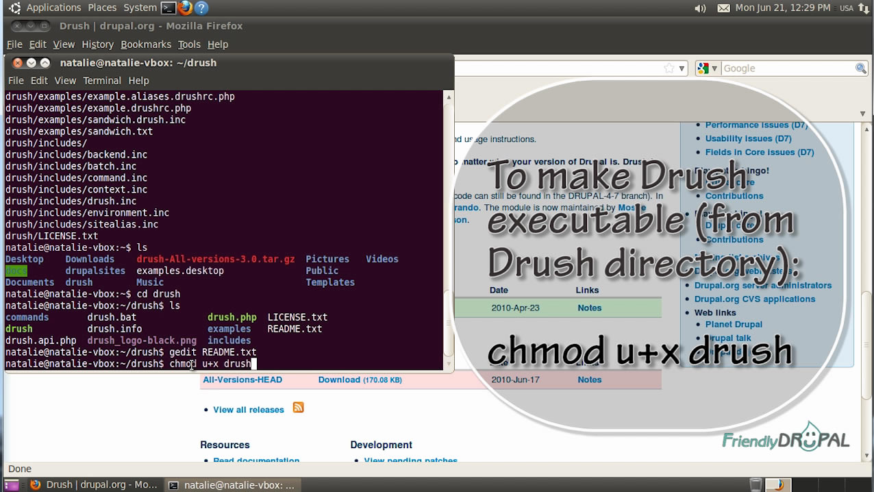 Drush Tutorial Installation and Main Commands Friendly Drupal Free Drupal Tutorials