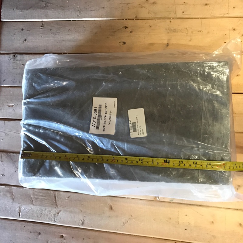 Napoleon Baffle Kit 1400/1401/1402/1450/1450/S4 (W0103561 / W018