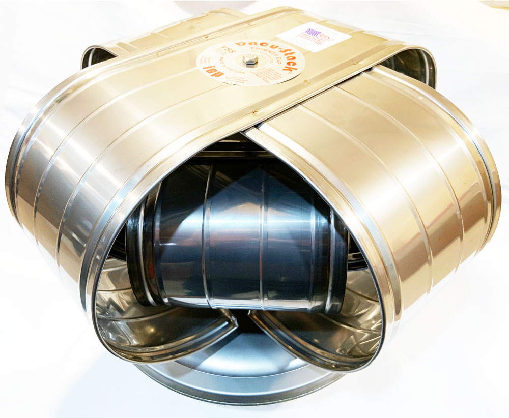 Vacu Stack AntiDowndraft Chimney Cap (ICPVSS ) Friendly Fires