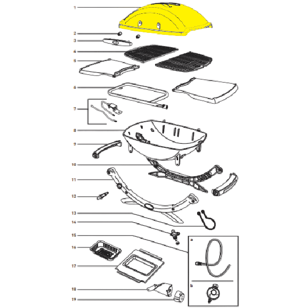 er Q2000 Titanium Top Lid (60072) Friendlyfires.ca