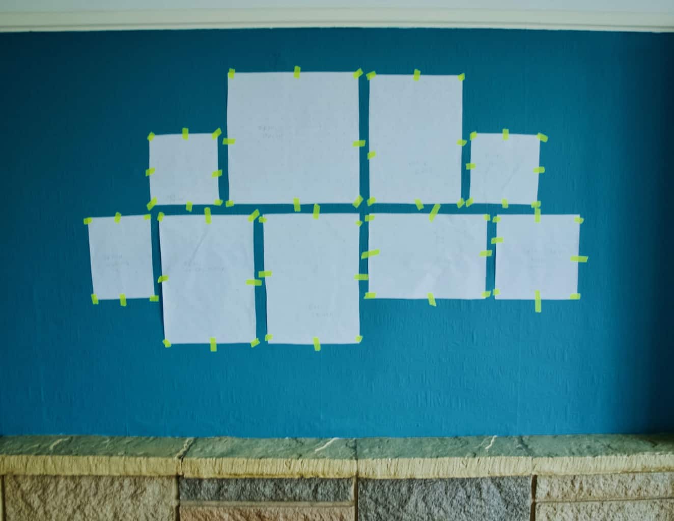 How to install a gallery wall in five easy steps Friendly NettleFriendly Nettle