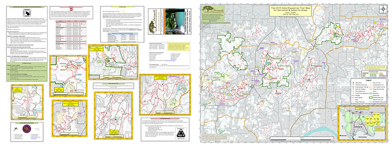 Shawnee National Forest Trail Map East Side Trail Map | Friends Of The Shawnee