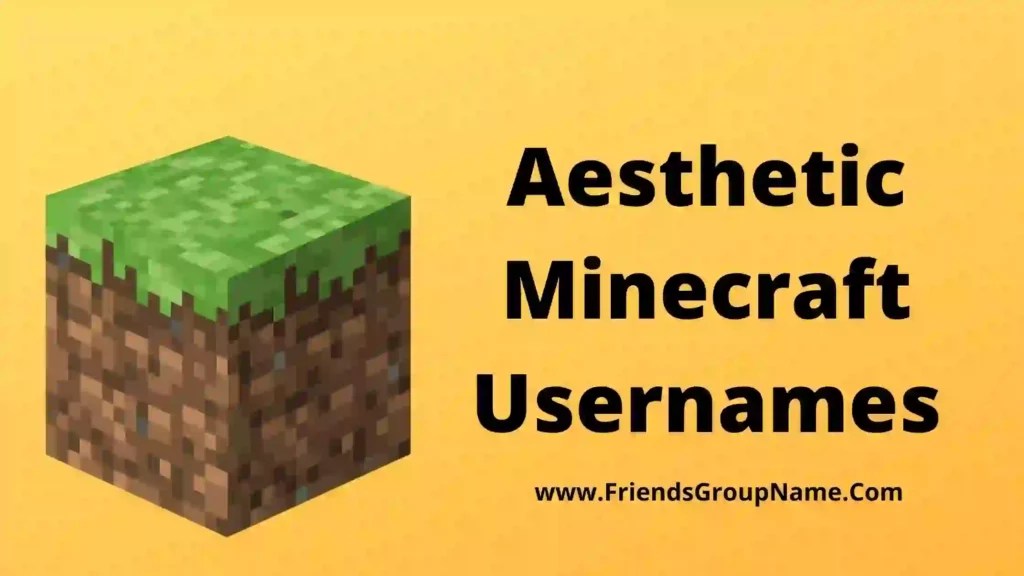 Aesthetic Minecraft Usernames 2025