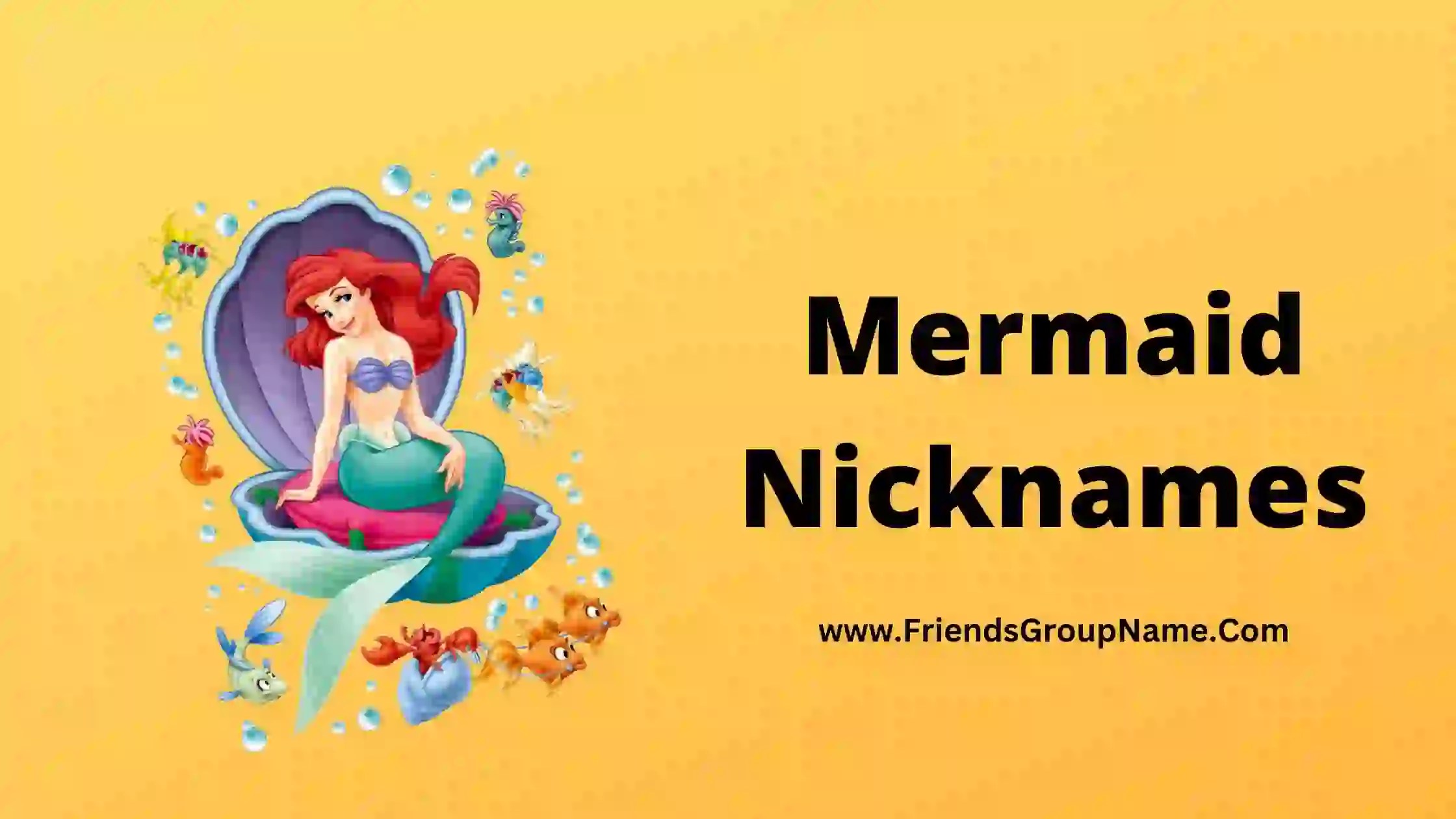 300+ Mermaid Nicknames 2024
