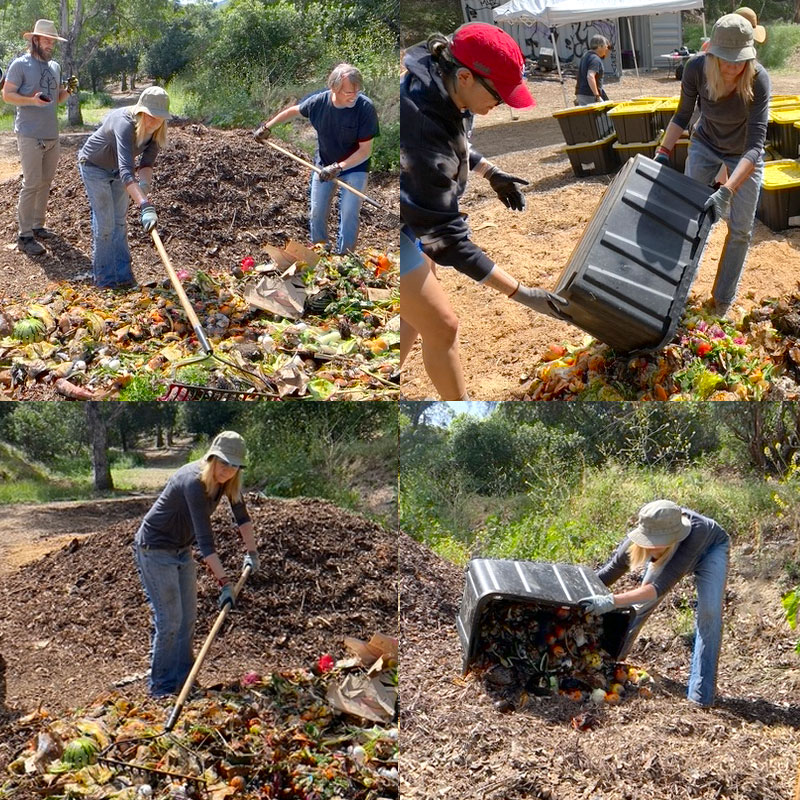 Digging With LA Compost Friends of Griffith Park