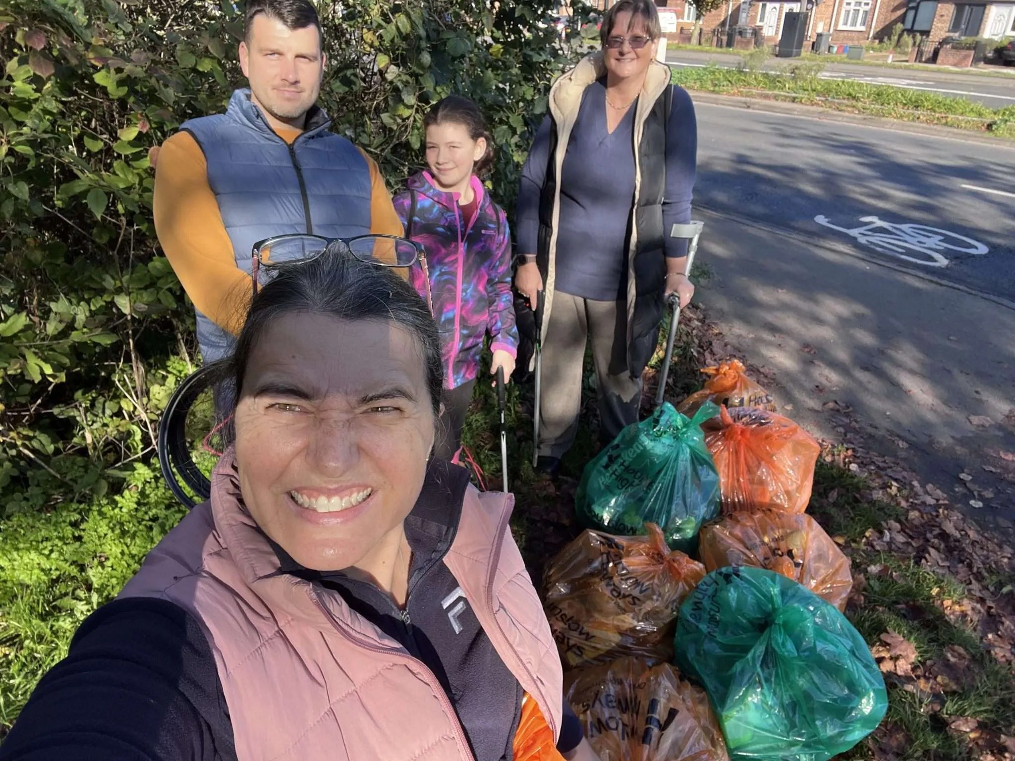 Litter and Fly tip picking