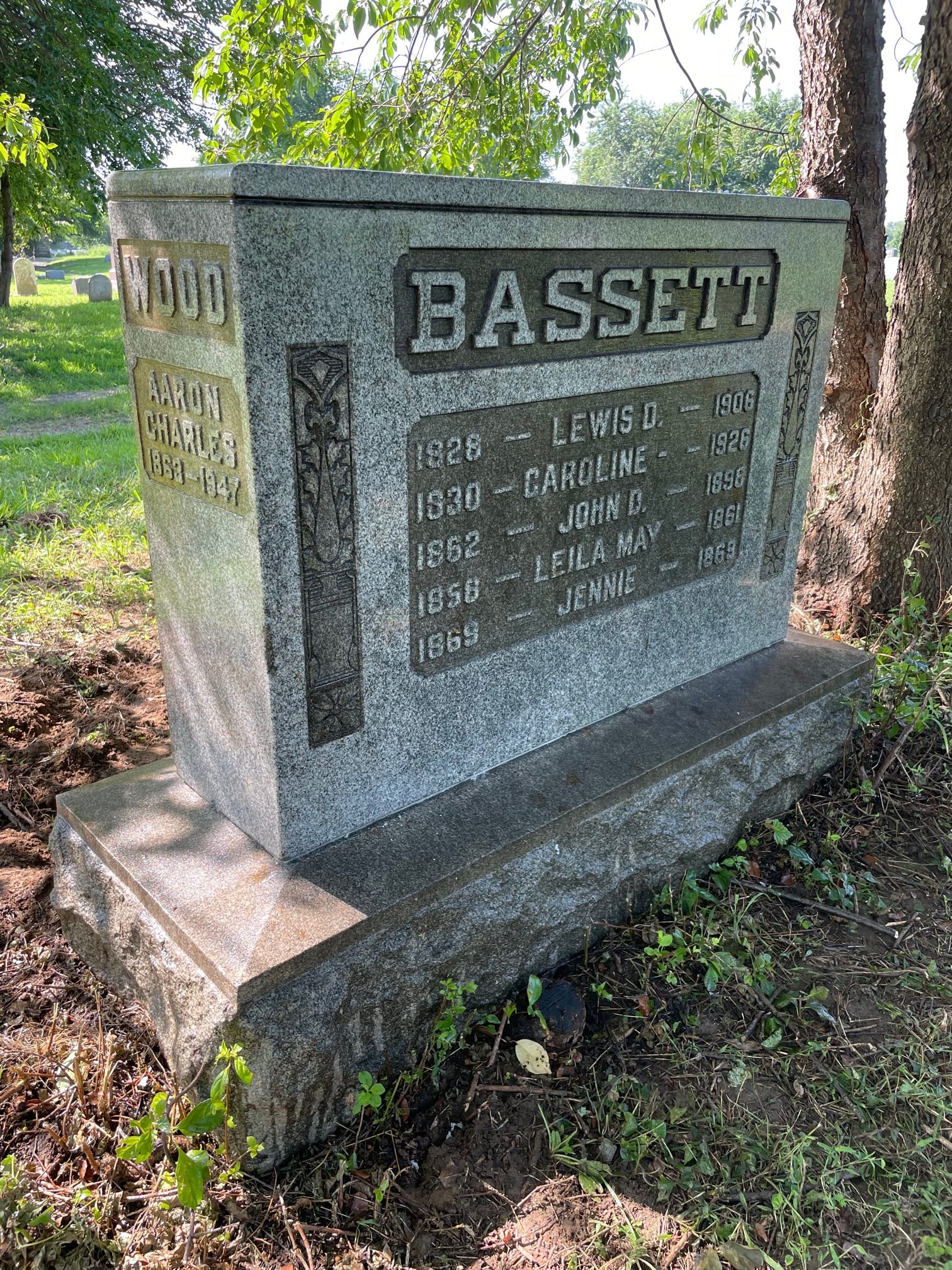 Lewis Dubois Bassett Friends of Mount Moriah Cemetery