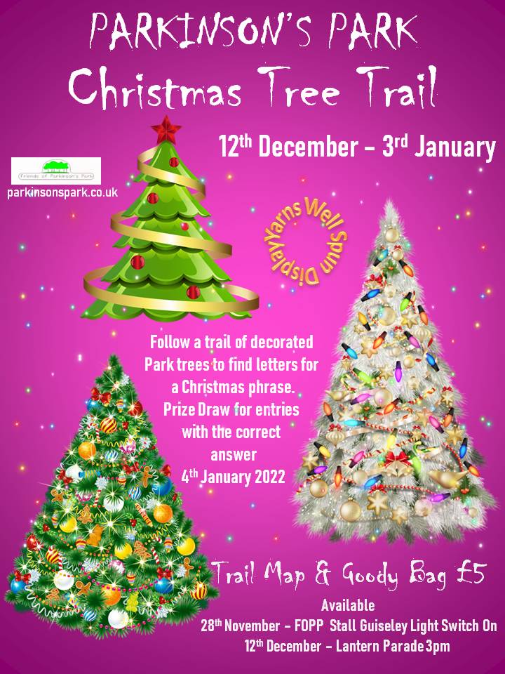 Christmas Tree Trail 12th Dec 3rd January 2022. Friends of