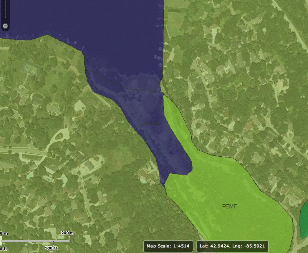 Wetland Maps Friends of Reeds Lake